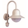 Albert 661 outdoor wall light white, 1-light source, Motion sensor