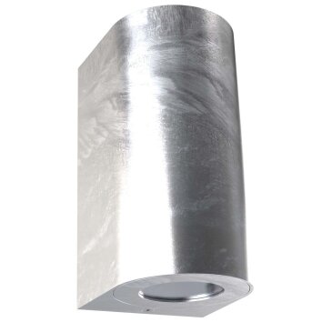 Nordlux CANTO Outdoor Wall Light silver, 2-light sources