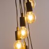 HALLABRO Pendant Light black, 7-light sources