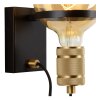 Wall Light Lucide OTTELIEN black, 1-light source