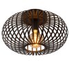 Lucide MANUELA Ceiling light black, 1-light source
