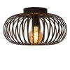 Lucide MANUELA Ceiling light black, 1-light source