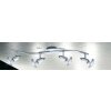 Globo LORD spotlight chrome, stainless steel, 4-light sources