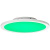 Brilliant ABIE Ceiling Light LED white, 1-light source, Remote control, Colour changer
