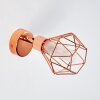 FERRAND Wall Light LED copper, 1-light source
