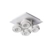 Ceiling Spotlight Lucide LANDA LED white, 4-light sources