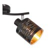 Spotlight Globo TUNNO black, 2-light sources