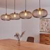 AGUEDA Pendant Light black, 4-light sources