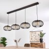 AGUEDA Pendant Light black, 4-light sources