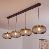 AGUEDA Pendant Light black, 4-light sources