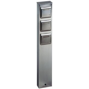 Albert Lighting 2107 outdoor socket Stainless steel color
