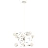 Brilliant JOYA pendant light chrome, 9-light sources