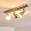 Danikon Ceiling Light matt nickel, 3-light sources