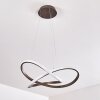 Pitasch Pendant Light LED matt nickel, 1-light source