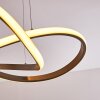 Pitasch Pendant Light LED matt nickel, 1-light source