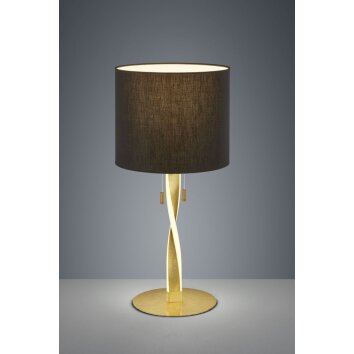 Trio NANDOR Table Lamp LED gold, 3-light sources