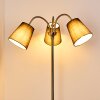 Ascona Floor Lamp matt nickel, 3-light sources