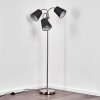 Ascona Floor Lamp matt nickel, 3-light sources