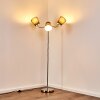 Ascona Floor Lamp matt nickel, 3-light sources