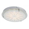 Brilliant CATHLEEN Wall and Ceiling Light LED chrome, 1-light source