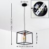 YUHIGAOKA Pendant Light copper, black, 1-light source
