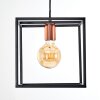 YUHIGAOKA Pendant Light copper, black, 1-light source