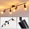 MAIDFORD Ceiling Light black, 4-light sources
