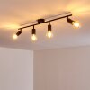 MAIDFORD Ceiling Light black, 4-light sources