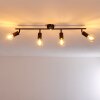 MAIDFORD Ceiling Light black, 4-light sources