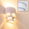 Karatschi wall light white, 1-light source