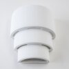 Karatschi wall light white, 1-light source