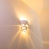 Karatschi wall light white, 1-light source