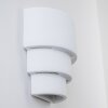 Karatschi wall light white, 1-light source
