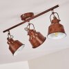 Safari Ceiling Light rust-coloured, 3-light sources