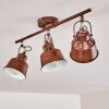 Safari Ceiling Light rust-coloured, 3-light sources