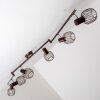 Cancun ceiling spotlight brown, 6-light sources