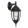 Lucide outdoor wall light black, 1-light source