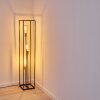 IBUSUKI Floor Lamp gold, brass, black, 3-light sources