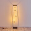IBUSUKI Floor Lamp gold, brass, black, 3-light sources