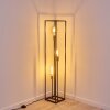 IBUSUKI Floor Lamp gold, brass, black, 3-light sources