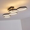 Halmstad Ceiling Light LED black, 1-light source