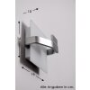 Elesi Luce wall light LED silver, 1-light source