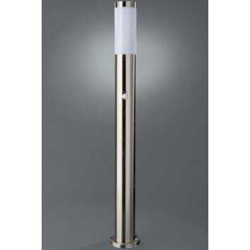 Massive myGarden UTRECHT path light stainless steel, 1-light source, Motion sensor