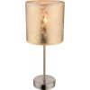 Globo table lamp matt nickel, 1-light source