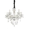 Globo chandelier white, 6-light sources