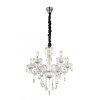 Globo chandelier white, 6-light sources