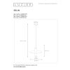 Pendant Light Lucide SELIN black, 1-light source