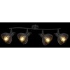Globo PANTALLA Spotlight black, 4-light sources