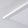 Salmi Ceiling Light LED aluminium, white, 1-light source, Remote control