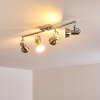 Danikon Ceiling Light matt nickel, 4-light sources